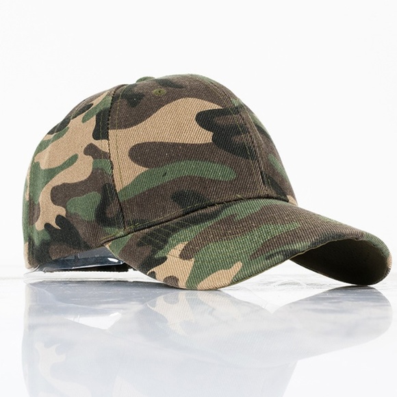 StyleUntamed Accessories - Camo Camouflage Baseball Cap Hat